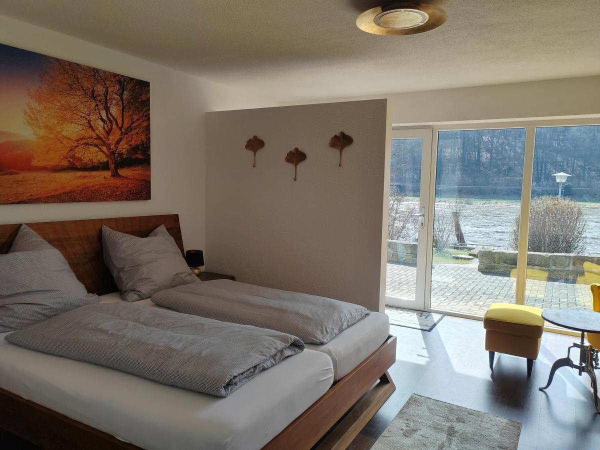 Ferienwohnung Elbtraum Pirna Buitenkant foto